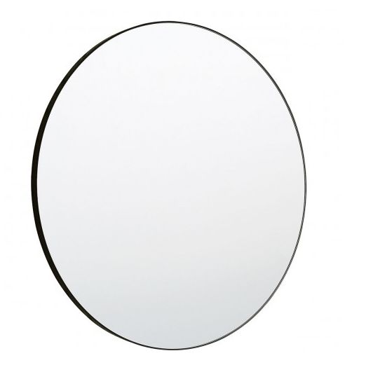 Patsy Large Round Black Wall Mirror, was £195, now £136 (30% off) 