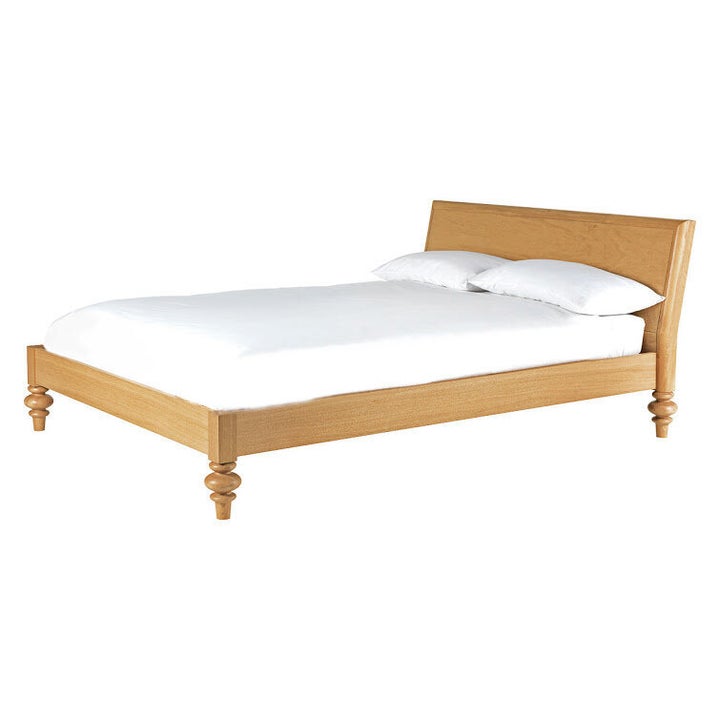 <a href="https://fave.co/2M3AWXA" target="_blank" rel="noopener noreferrer">Sabine Oak Double Bed,</a> was £795, now £556.50 
