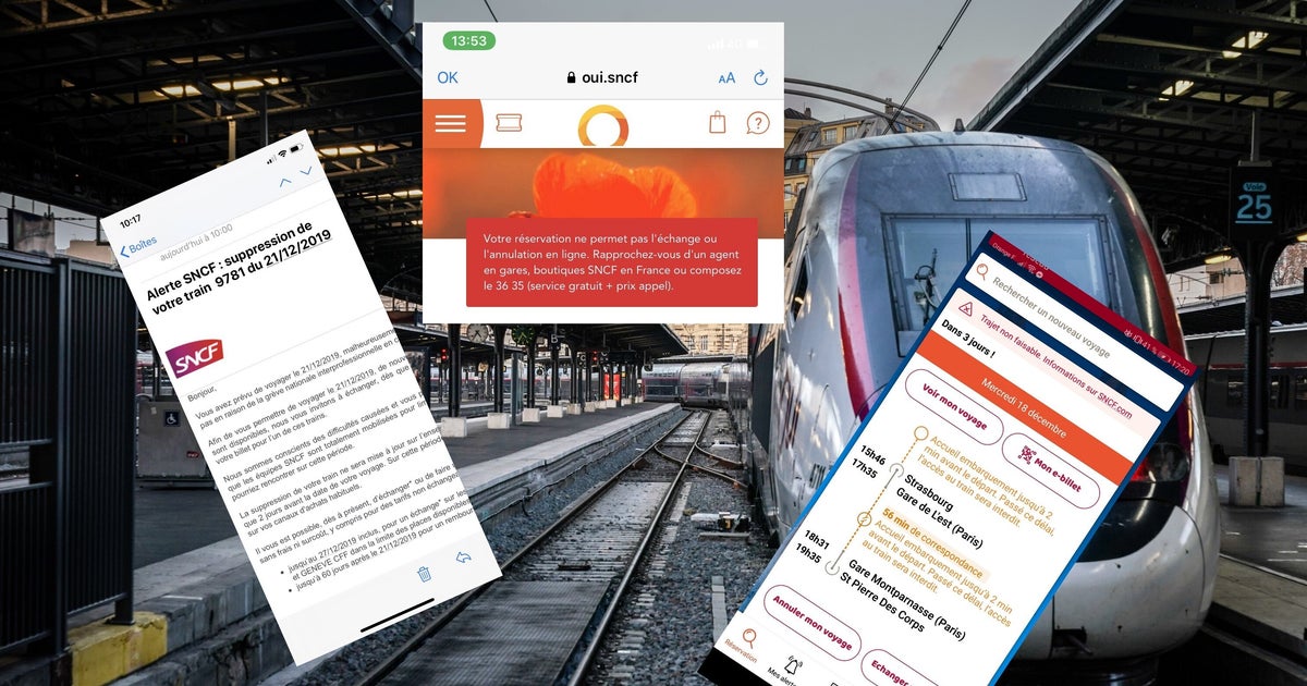 Greve Sncf Tous Les Billets De Train Garantis Pour Noel