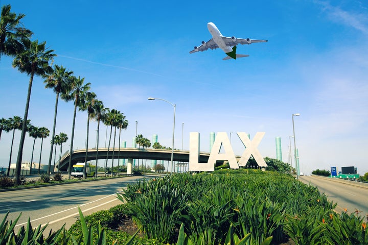 Health officials are advising certain people who passed through the Los Angeles International Airport last week to check thei