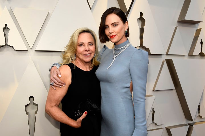 Charlize Theron attended the 2019 Oscars with her mother, Gerda.