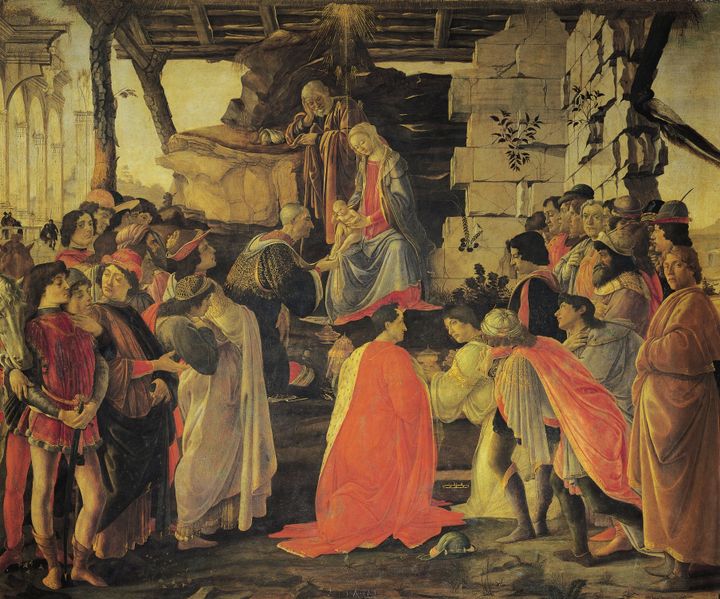 Σάντρο Μποντιτσέλι «Η προσκύνηση των Μάγων, 1475 περ.