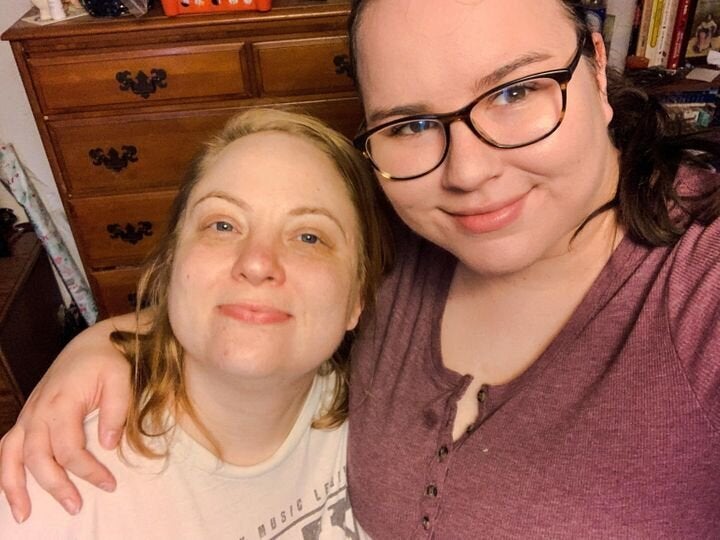 Katie Tastrom (left) and Elizabeth.