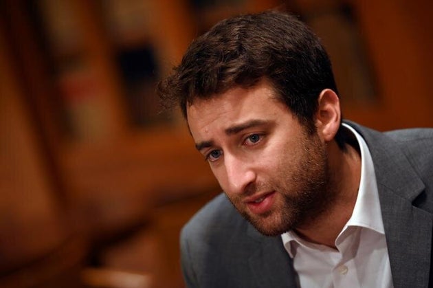 Matthew Caruana, este martes en el acto de Reporteros Sin Fronteras en