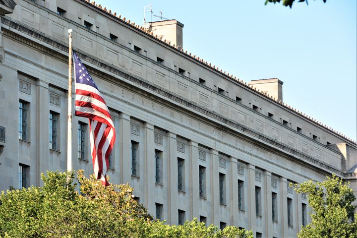 Department of Justice in Washington D.C.