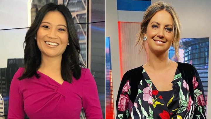 Tracy Vo (L) and Brooke Boney (R) on the Today show in 2020. 