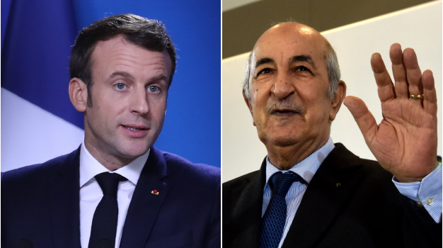 ماكرون تبون , ماكرون الجزائر , تصريحات ماكرون الجزائر, تصريح ماكرون عن الجزائر , macron Algérie ,le monde tebboune