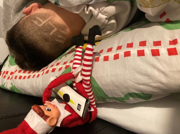 A Mum Shaved Elf Into Her Sons Head And Guess Who She Blamed