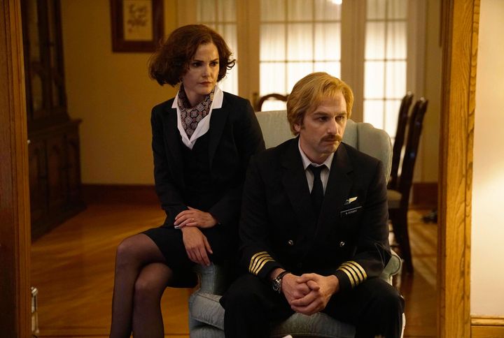 Keri Russell and Matthew Rhys in "The Americans"
