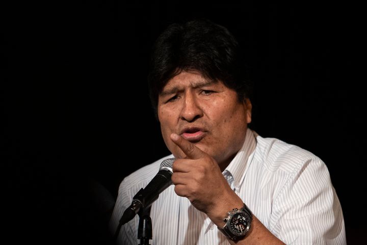 Former Bolivian President Evo Morales is now based in Argentina.