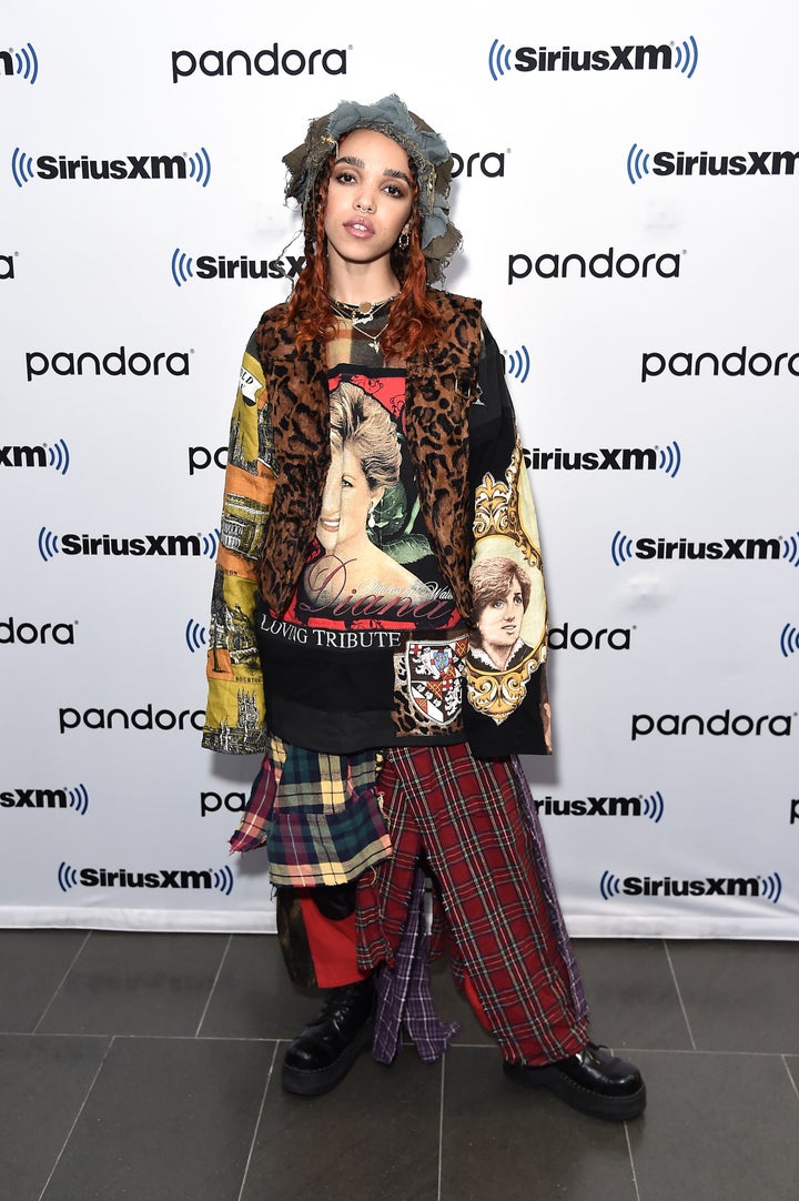 FKA Twigs at SiriusXM in New York on Nov. 21.&nbsp;