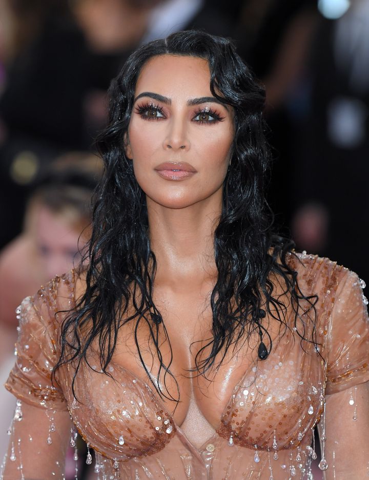 Kim Kardashian at the Met Gala in New York on May 6.