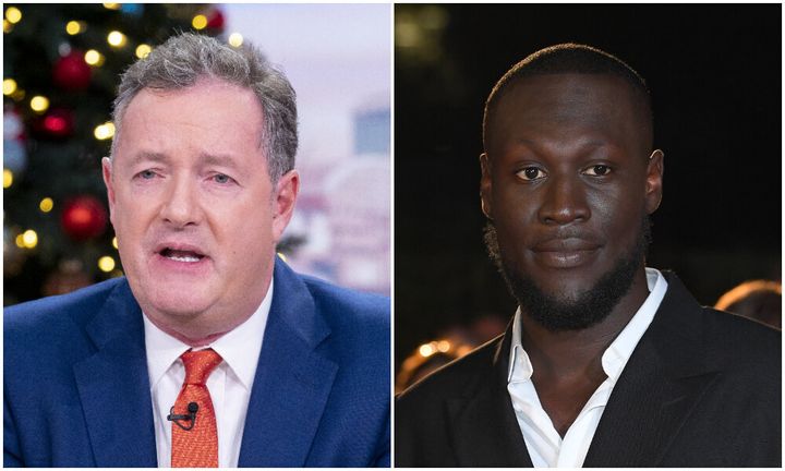 Piers Morgan and Stormzy