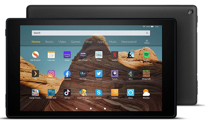 Fire HD 10, Amazon, was £149 , now £109.99