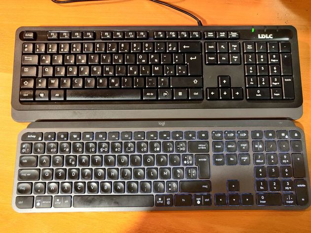 problème clavier touche plusieurs lettres