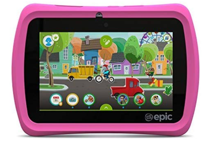 <a href="https://amzn.to/2Z47E0j" target="_blank" role="link" class=" js-entry-link cet-external-link" data-vars-item-name="LeapFrog Epic 7 Android Kids Tablet, Amazon," data-vars-item-type="text" data-vars-unit-name="5dfb45fee4b006dceaa90258" data-vars-unit-type="buzz_body" data-vars-target-content-id="https://amzn.to/2Z47E0j" data-vars-target-content-type="url" data-vars-type="web_external_link" data-vars-subunit-name="article_body" data-vars-subunit-type="component" data-vars-position-in-subunit="10">LeapFrog Epic 7 Android Kids Tablet, Amazon,</a> £89.99
