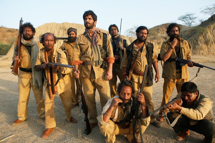 A still from Sonchiriya