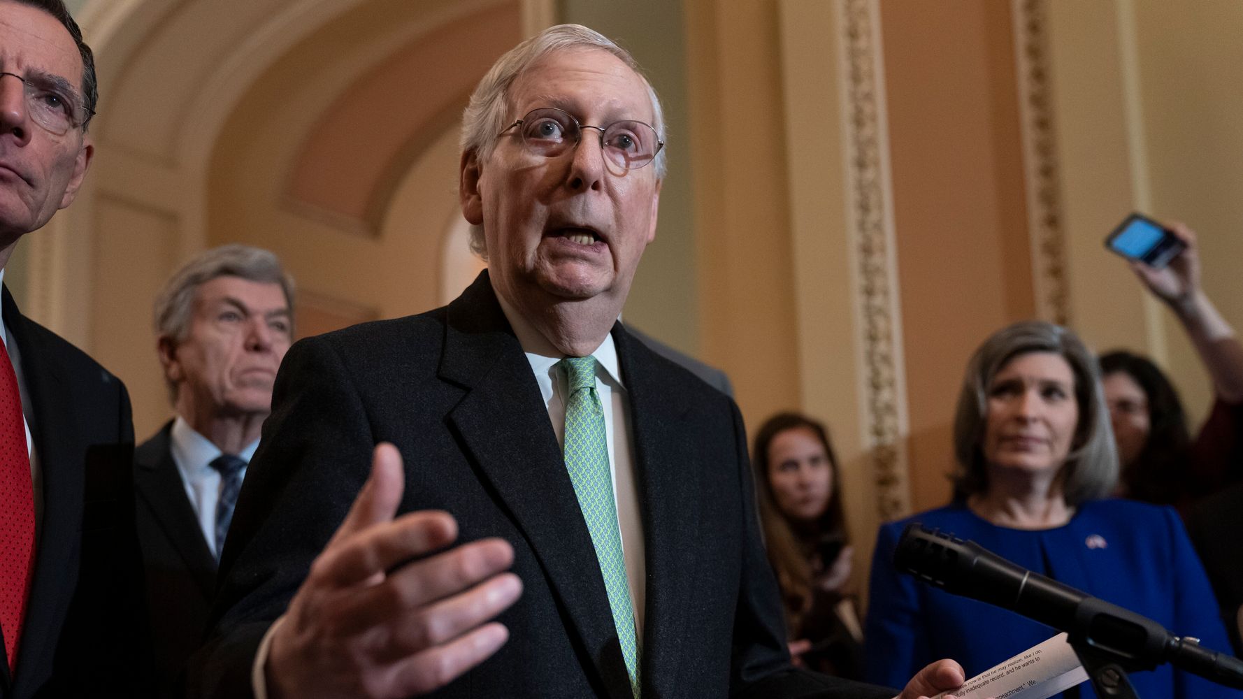 Mitch McConnell Blasts Impeachment As 'Rushed' And 'Unfair'