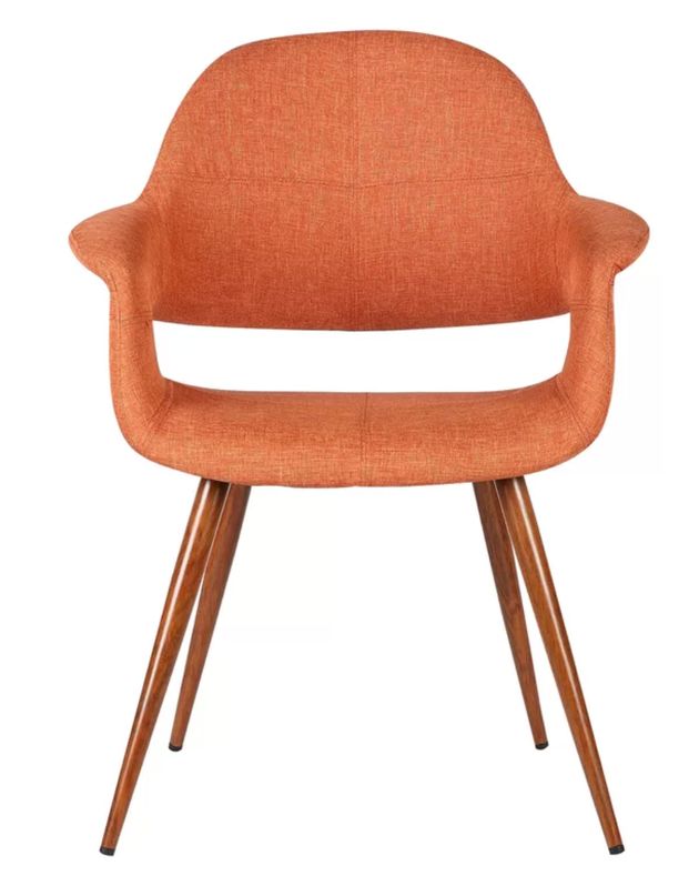 Orange dining chair, Wayfair, £109.99