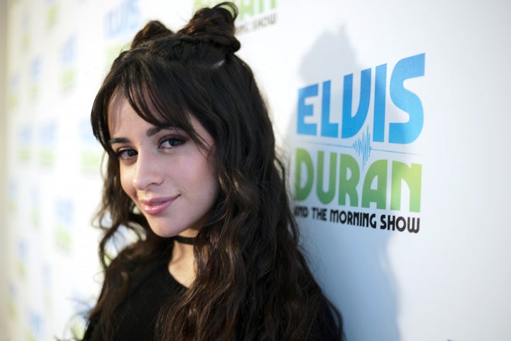 Camila Cabello visits "The Elvis Duran Z100 Morning Show" at Z100 Studio in December.