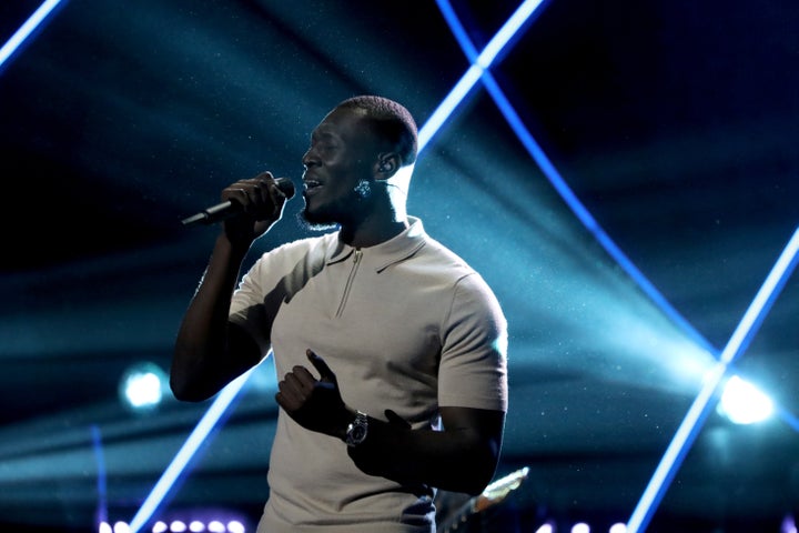 Stormzy performing at the Royal Albert Hall earlier this year