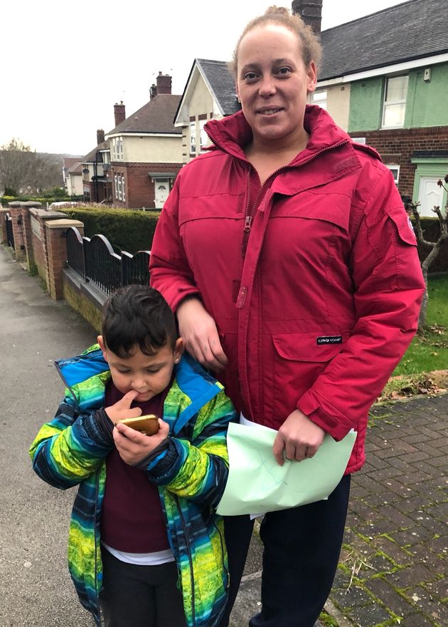 Caitlin Pearson, 28, who walks past the property each day as she takes her son to and from school