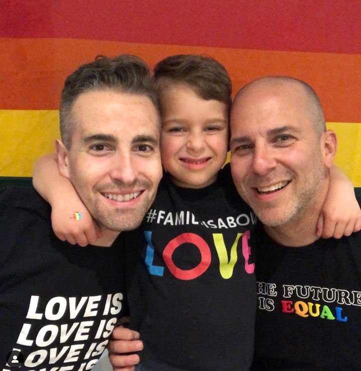 BJ Barone, Milo, and Frankie Nelson, spreading messages of love.