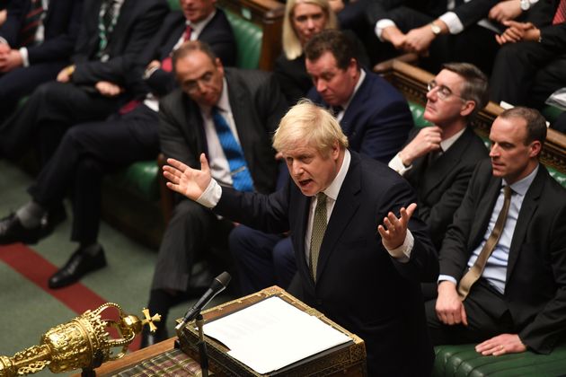 Britain's Prime Minister Boris Johnson