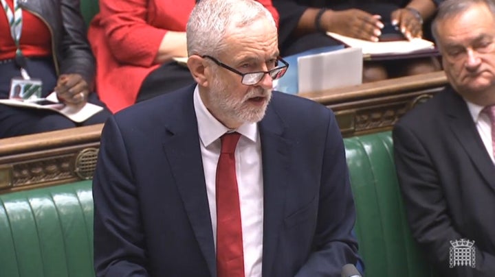 Labour Party leader Jeremy Corbyn