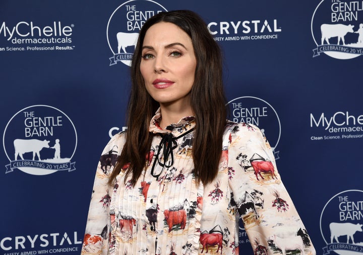 Whitney Cummings arrives at the Gentle Barn's 20th Anniversary Celebration on Sept. 28 in Santa Clarita, California. 