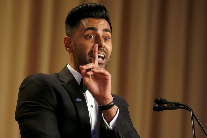 Hasan Minhaj of Comedy Central performs at the White House Correspondents' Association dinner in Washington, U.S. April 29, 2017. REUTERS/Jonathan Ernst