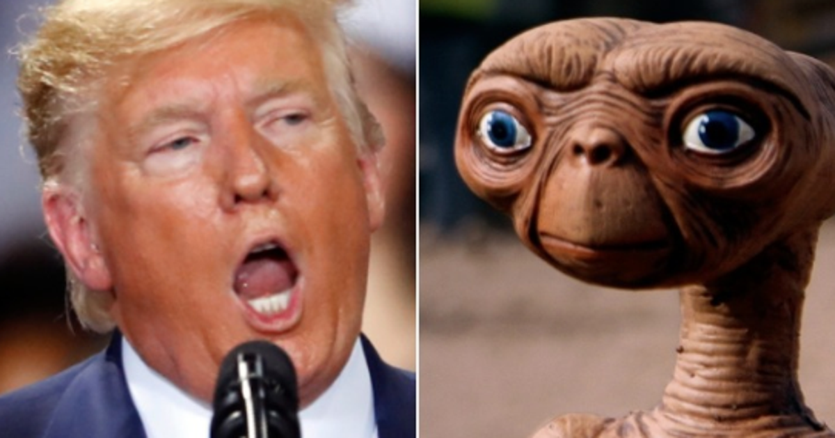 Donald Trump Accidentally Attacked . And Became A Hilarious Alien Meme |  Flipboard