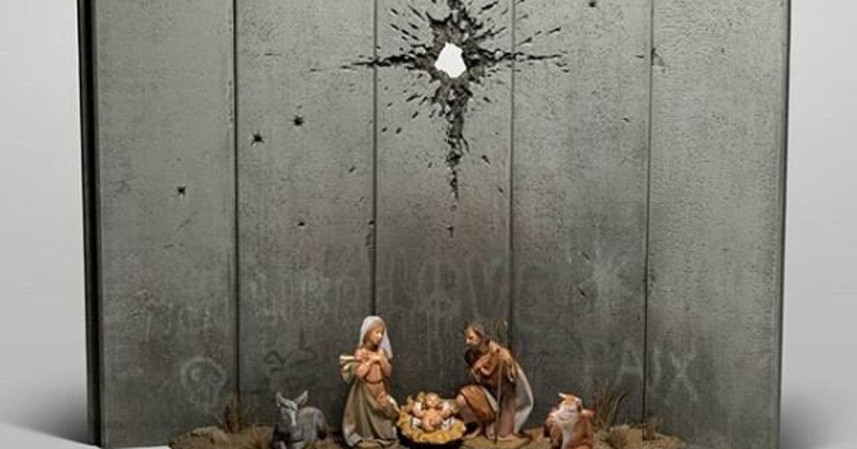 Il Presepe Di Banksy A Betlemme Risveglia Ancora Una Volta Le Coscienze Il Presepe Di Banksy A Betlemme Risveglia Ancora Una Volta Le Coscienze