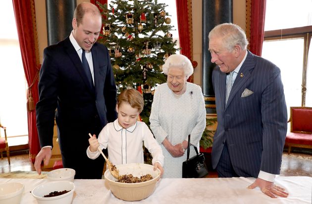 Four Generations Of The Royal Family Bake Christmas Treats In New Pictures Released By Buckingham Palace