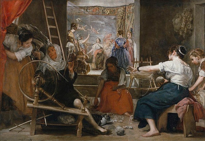 <em>Las Hilanderas,</em> de Velázquez.