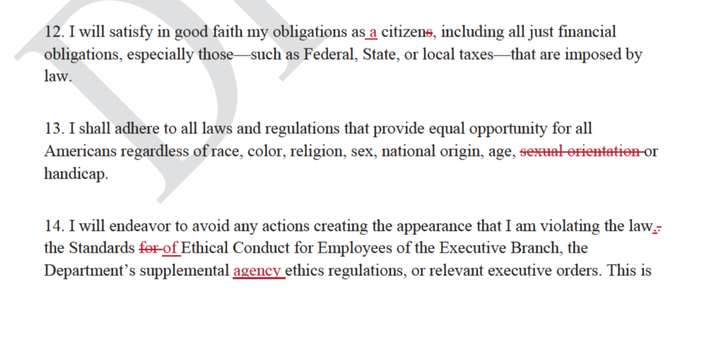 A screenshot of the draft letter showing edits made by Interior staff. The final version David Bernhardt sent to employees can be found <a href="https://www.doi.gov/employees/day-one-employee-message" target="_blank" role="link" class=" js-entry-link cet-external-link" data-vars-item-name="here" data-vars-item-type="text" data-vars-unit-name="5dff99e3e4b0b2520d0ca480" data-vars-unit-type="buzz_body" data-vars-target-content-id="https://www.doi.gov/employees/day-one-employee-message" data-vars-target-content-type="url" data-vars-type="web_external_link" data-vars-subunit-name="article_body" data-vars-subunit-type="component" data-vars-position-in-subunit="3">here</a>.