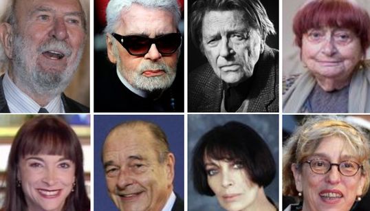 Chirac, Varda, Lagerfeld... Ils nous ont quittés en