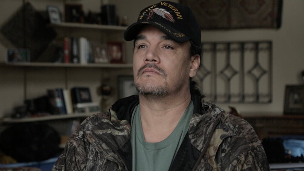 Rattler, legal name Michael Markus, is a 46-year-old Marine veteran who is the descendant of Chief Red Cloud, the Lakota lead