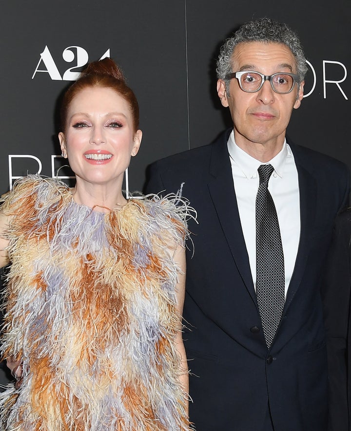 Julianne Moore and John Turturro attend a screening of "Gloria Bell" in March.