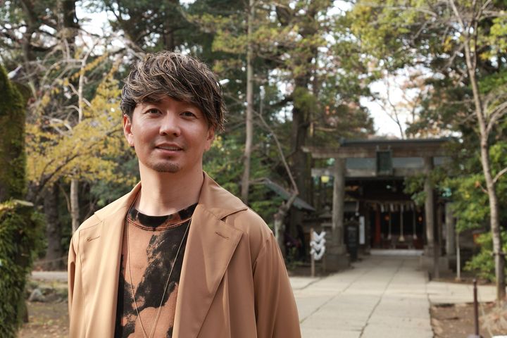 赤坂氷川神社にSHOCK EYEさんと一緒に参拝しました。