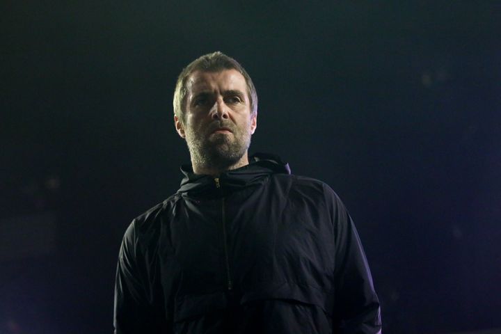 Liam Gallagher performing in New Zealand last week
