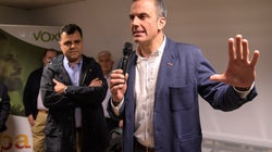 Ortega Smith anuncia que Vox no va a apoyar los presupuestos en el Ayuntamiento de