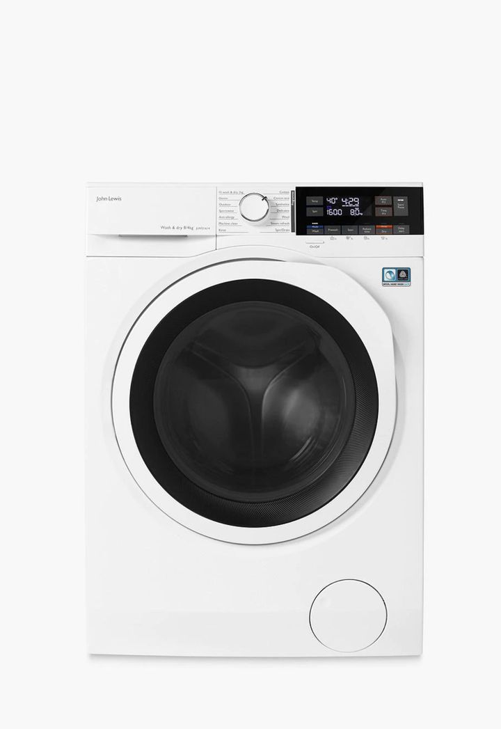 JLWD1614 Freestanding Washer Dryer, 8kg Wash/4kg Dry Load, A Energy Rating, 1600rpm Spin