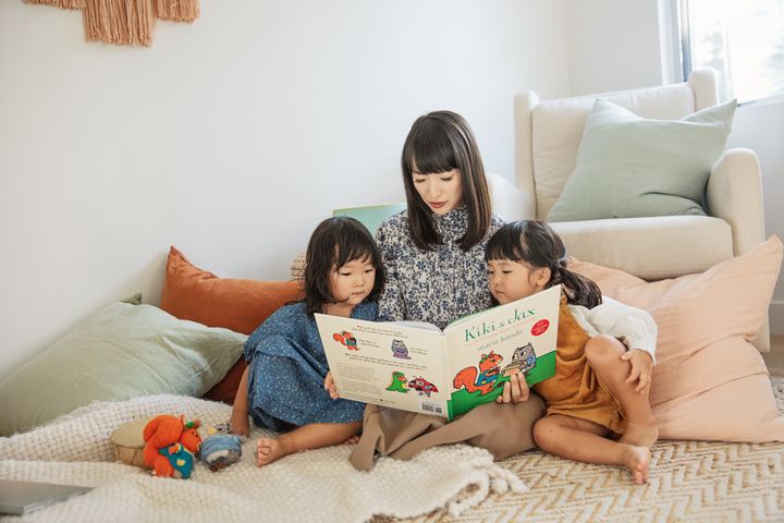 Kondo was inspired by her daughters to write a children's book.