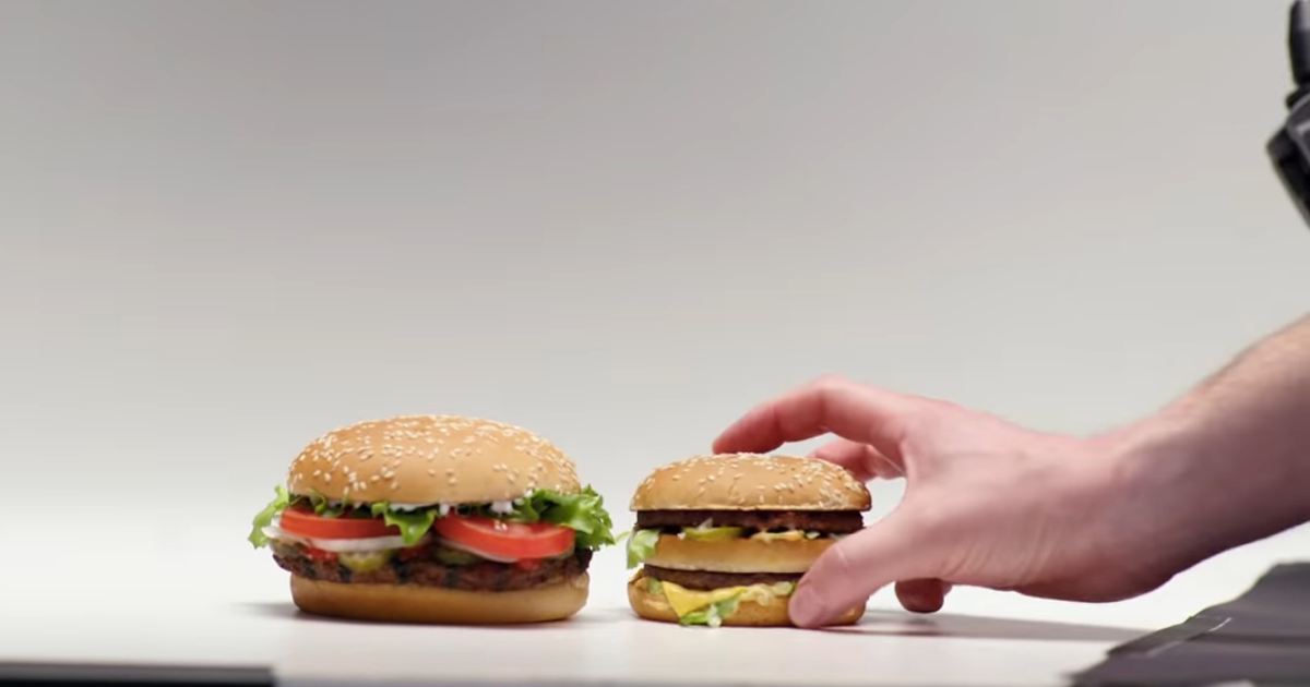 Burger King S Est Moque De Mcdonald S Tout 19 Sur Ses Publicites En Grande Bretagne Le Huffpost