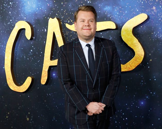 James Corden attends the world premiere of Cats in New York.