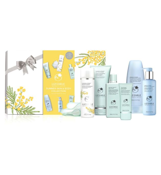 Liz Earle Summer Skin and Body Collection Dry Sensitive, worth £118.50, now £55  