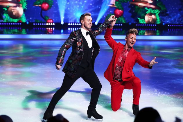 Dancing On Ices H Watkins Hits Back At Viewer Offended By First Same-Sex Skate