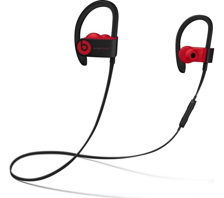 BEATS Decade Collection Powerbeats3 Wireless Bluetooth Headphones - Red & Black