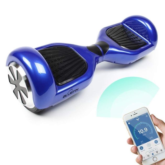 Bluefin New 6.5″ Classic Swegway Board Self Balancing Scooter with Built-in Bluetooth Speakers and Carry Bag (Blue), was £229.99, now £161.99  